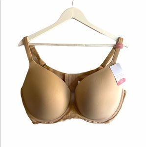 Cacique Boost Plunge Bra Cafe Mocha Size 42F